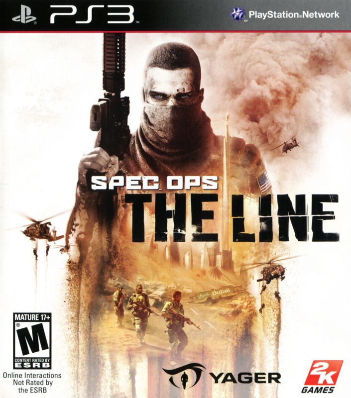 Spec Ops The Line box art for Playstation 3